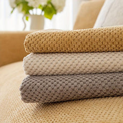 1pc Sofa Slipcover Non-slip Couch Cover Pet Friendly Furniture Protector