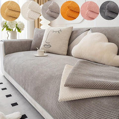 1pc Sofa Slipcover Non-slip Couch Cover Pet Friendly Furniture Protector
