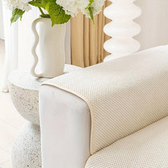1pc Sofa Slipcover Non-slip Couch Cover Pet Friendly Furniture Protector