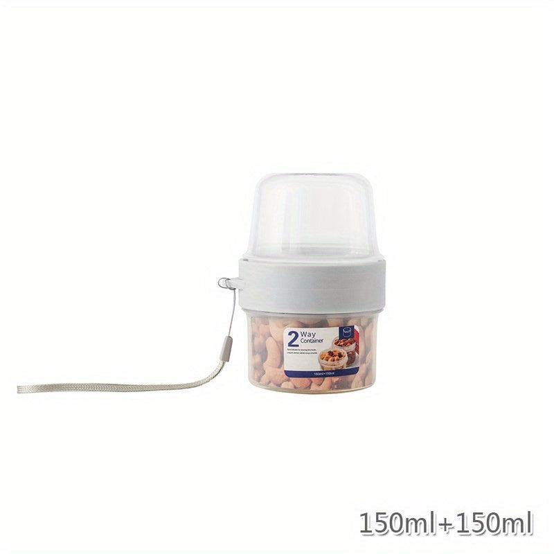 Portable Double Layer Fresh-keeping Box Hiking Lunch Box