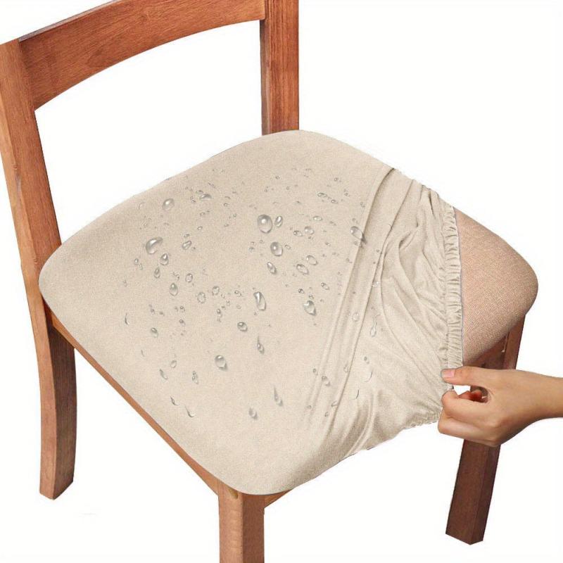 Waterproof Dining Chair Seat Covers Stretch Chair Slipcover Furniture Protector