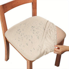 Waterproof Dining Chair Seat Covers Stretch Chair Slipcover Furniture Protector