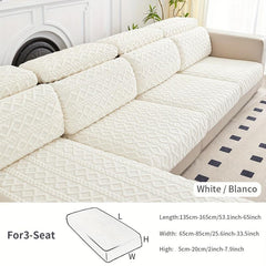 Plush Non-slip Sofa Cover Anti-Pet Scratching Couch Cover