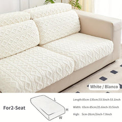 Plush Non-slip Sofa Cover Anti-Pet Scratching Couch Cover