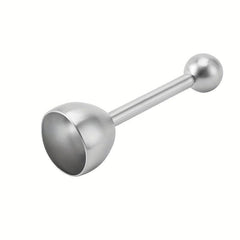 Stainless Steel Egg Cracker Topper Set with Spoon for Easy Shell Removal