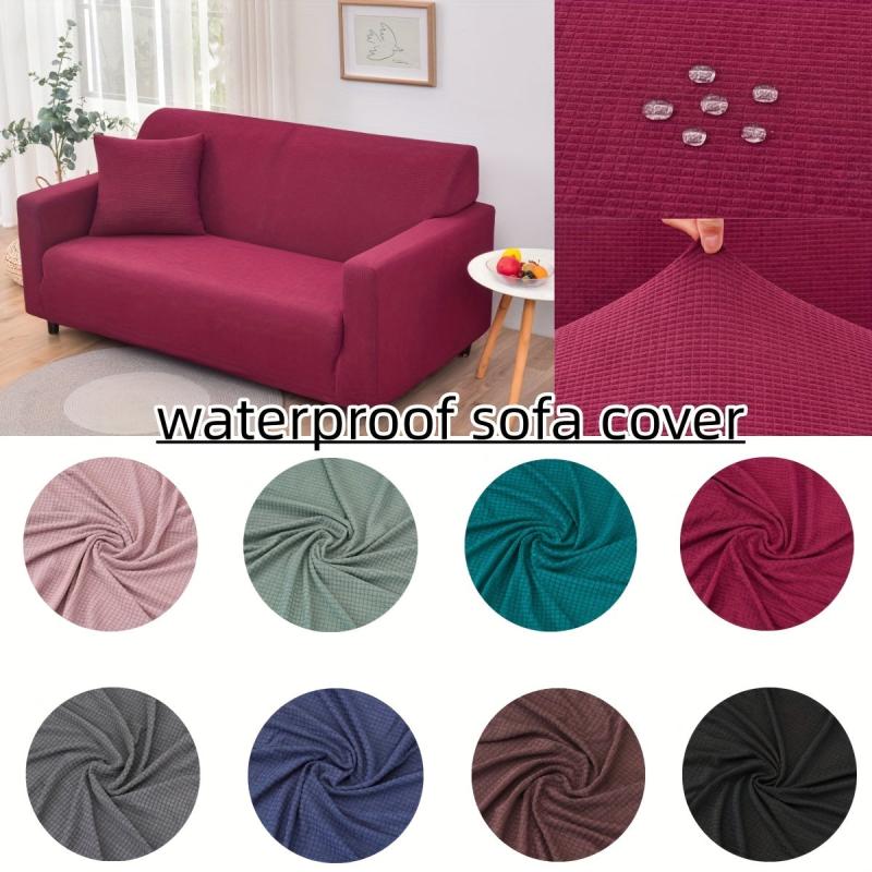 Waterproof Sofa Slipcover Set with Pillowcases