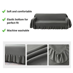 Stylish Sofa Slipcover With Skirt