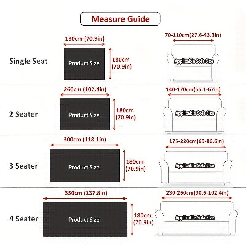 Stylish Sofa Slipcover With Skirt