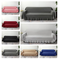 Stylish Sofa Slipcover With Skirt