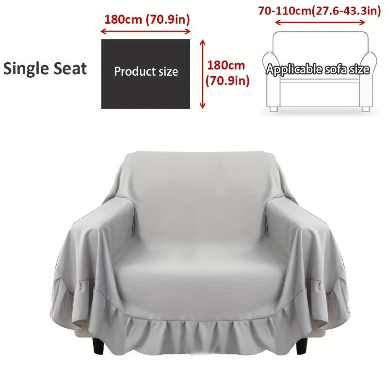 Stylish Sofa Slipcover With Skirt