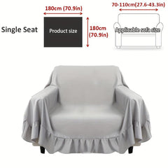 Stylish Sofa Slipcover With Skirt