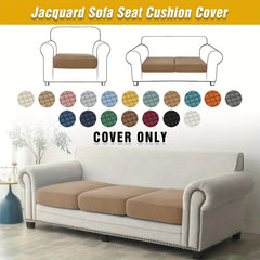 Jacquard Couch Cushion Cover Sofa Slipcover Elastic Seat Cover