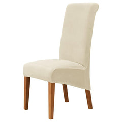 Velvet Dining Chair Slipcover for Banquets and Home Decor