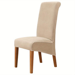 Velvet Dining Chair Slipcover for Banquets and Home Decor