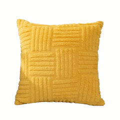 1pc Snowflake Velvet Decor Throw Pillowcase