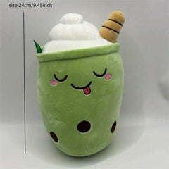 Ice Cream Tea Cup Plush Pillow Room Decor Festivals Birthdays