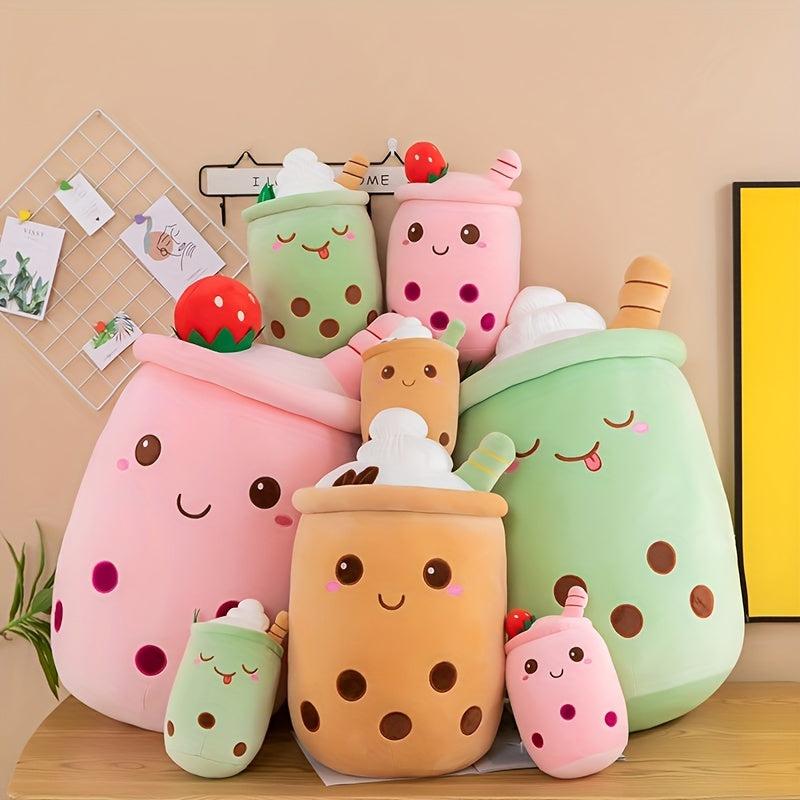 Ice Cream Tea Cup Plush Pillow Room Decor Festivals Birthdays