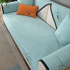 Chenille Sofa Slipcover Universal Furniture Protector for Living Room