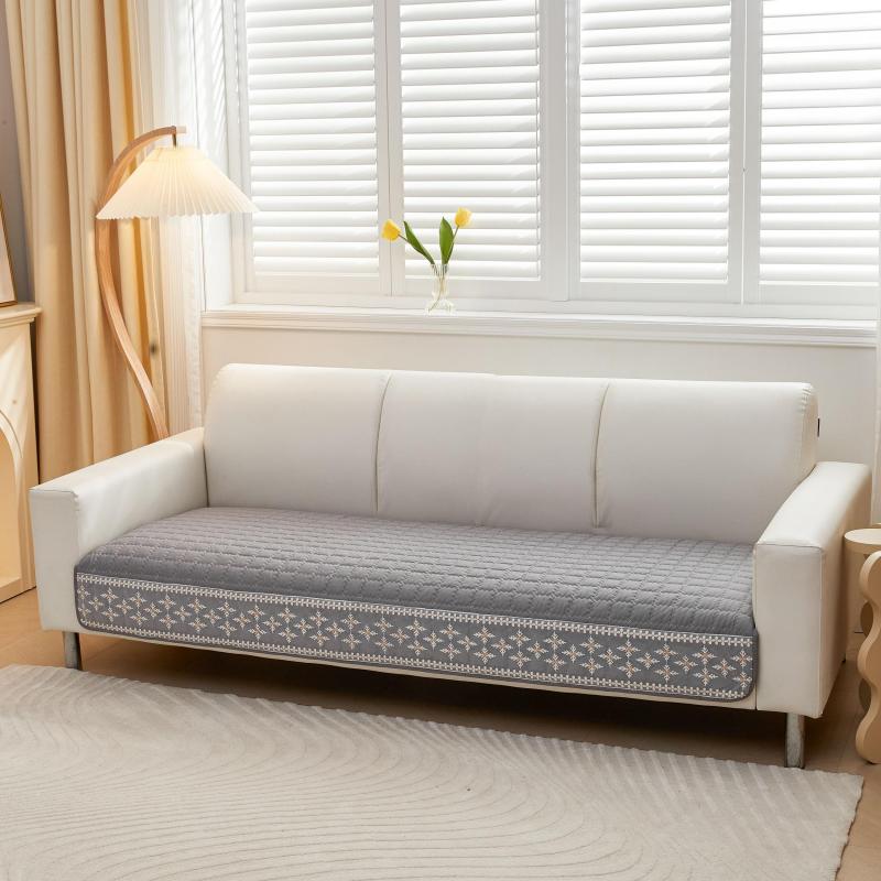 Anti Slip Snowflake Lace Sofa Cover for Quilting, 1pc