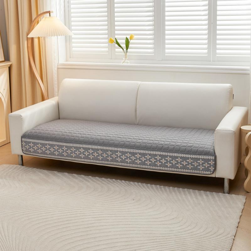 Anti Slip Snowflake Lace Sofa Cover for Quilting, 1pc