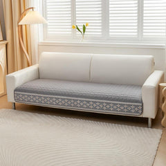 Anti Slip Snowflake Lace Sofa Cover for Quilting, 1pc