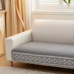 Anti Slip Snowflake Lace Sofa Cover for Quilting, 1pc