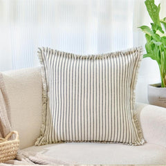 Brushed Tassel Throw Pillow Covers Decor