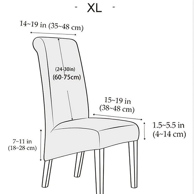 European American Hotel Dining Chair Cover