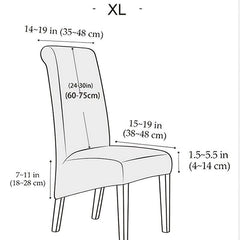 European American Hotel Dining Chair Cover