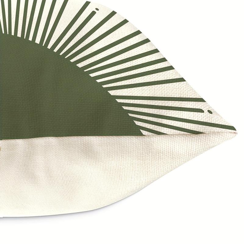 2pcs Bohemian Throw Pillow Covers Mountain Line Throw Pillowcase