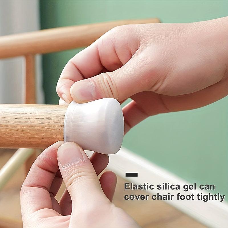 32pcs Silicone Table Chair Feet Cover Anti Scratch Anti Slip Leg Caps