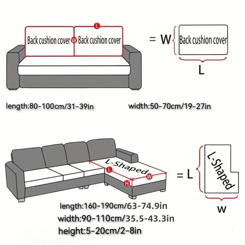 Polar Fleece Sofa Slipcover Non Slip Furniture Protector