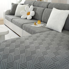 Polar Fleece Sofa Slipcover Non Slip Furniture Protector
