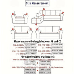 Four Seasons Universal Milk Silk Sofa Slipcover With Non-slip Fixed Stick