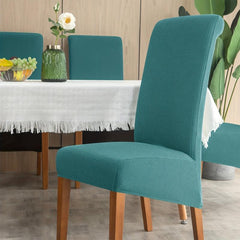 Waterproof Large Dining Chair Slipcover for Weddings High Back Cover