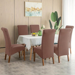 Waterproof Large Dining Chair Slipcover for Weddings High Back Cover