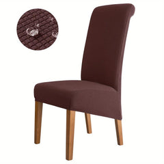 Waterproof Large Dining Chair Slipcover for Weddings High Back Cover