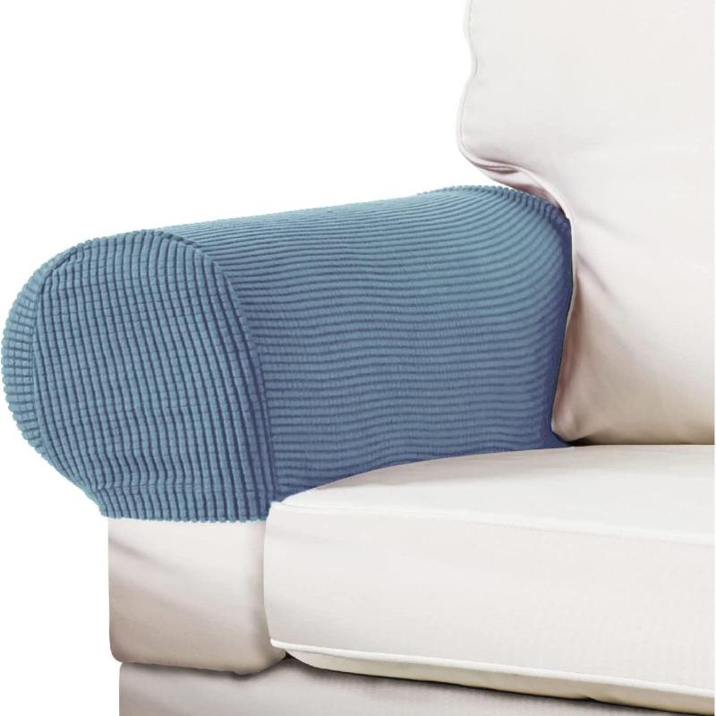 2pcs Stretch Armchair Cover Polyester Armrest Covers