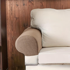 2pcs Stretch Armchair Cover Polyester Armrest Covers