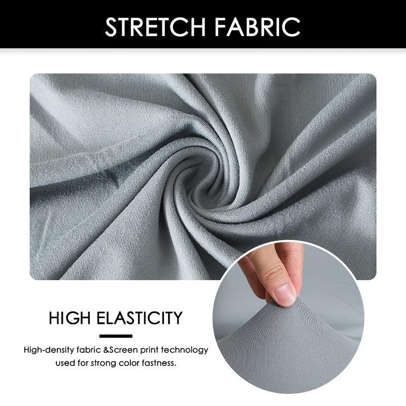 4pcs Milk Silk Recliner Cover High Elasticity Home Protective Cover