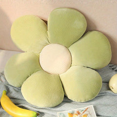Large Rainbow Daisy Flower Pillow 27in Plush Microfiber Floor P