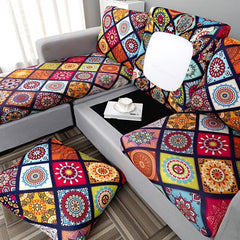 Bohemian Sofa Slipcover Elastic Couch Cover Protector for Home Decor