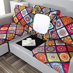 Bohemian Sofa Slipcover Elastic Couch Cover Protector for Home Decor