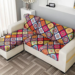 Bohemian Sofa Slipcover Elastic Couch Cover Protector for Home Decor