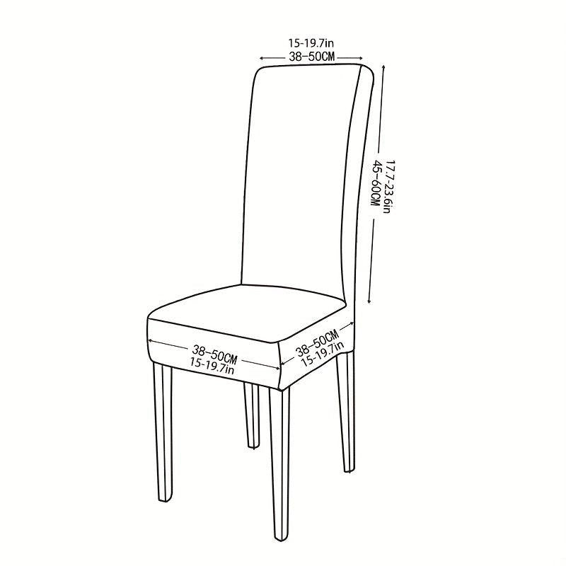 Dining Chair Slipcover Short Skirt Furniture Protector