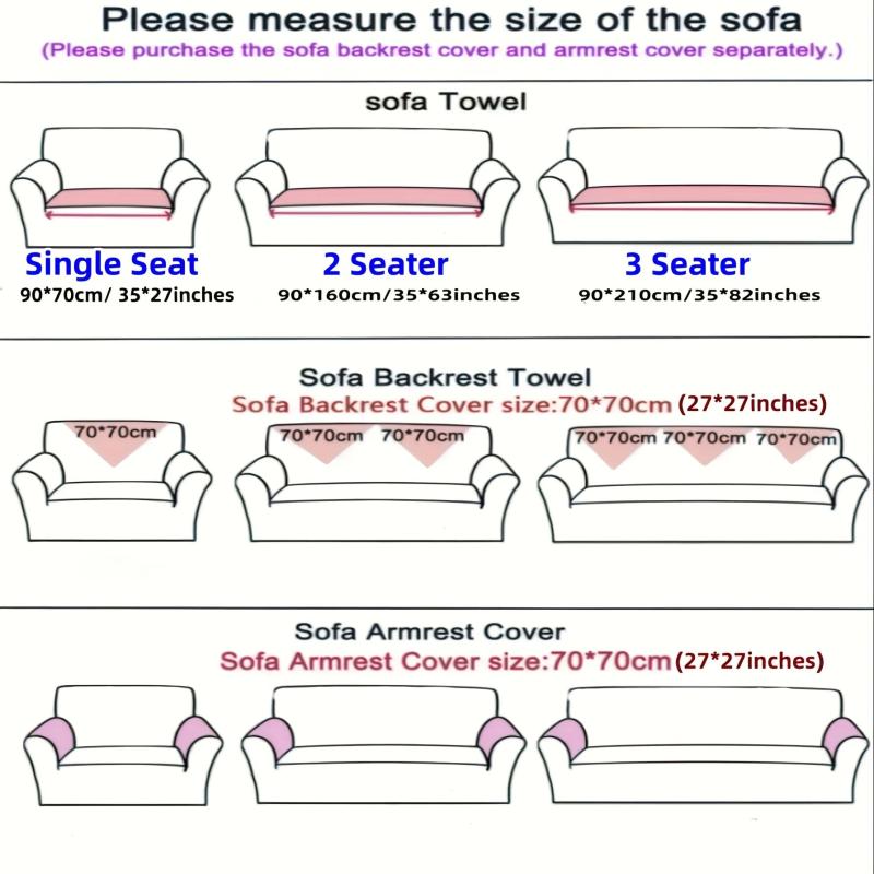 Stylish 3D Tie Dye Plush Sofa Slipcover