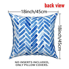 2pcs Waterproof Outdoor Embrace Pillowcase 45x72cm, Farmhouse Modern Decor