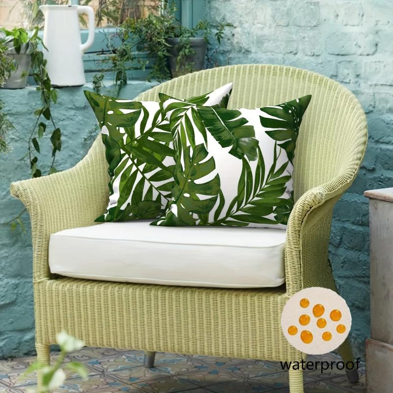 2pcs Waterproof Outdoor Embrace Pillowcase 45x72cm, Farmhouse Modern Decor