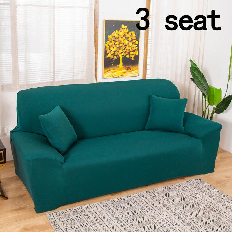 Solid Sofa Cover Stretch Couch Slipcover Furniture Protector