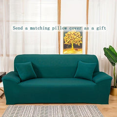 Solid Sofa Cover Stretch Couch Slipcover Furniture Protector
